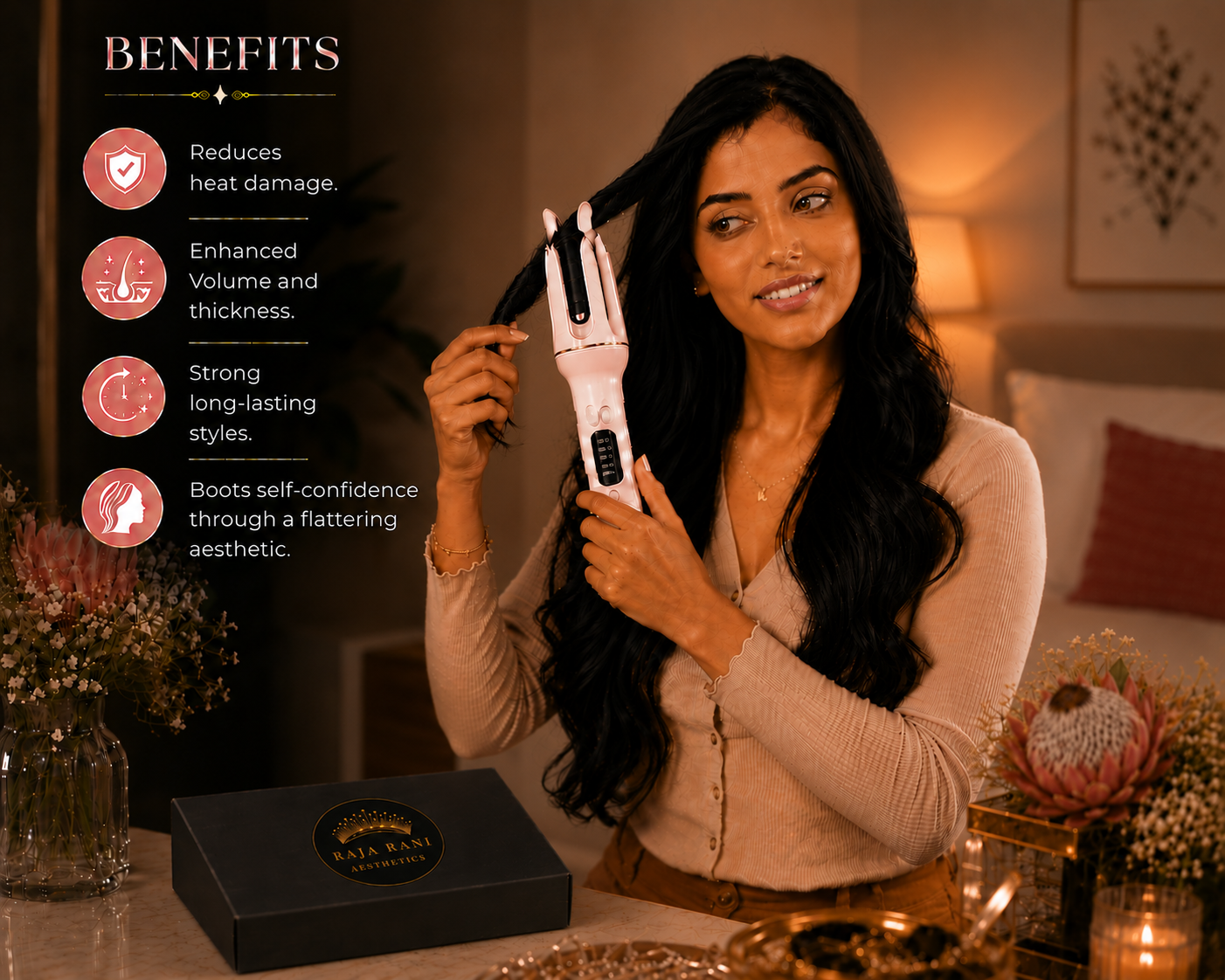 Raja Rani Aesthetics™ | The Crown Curler