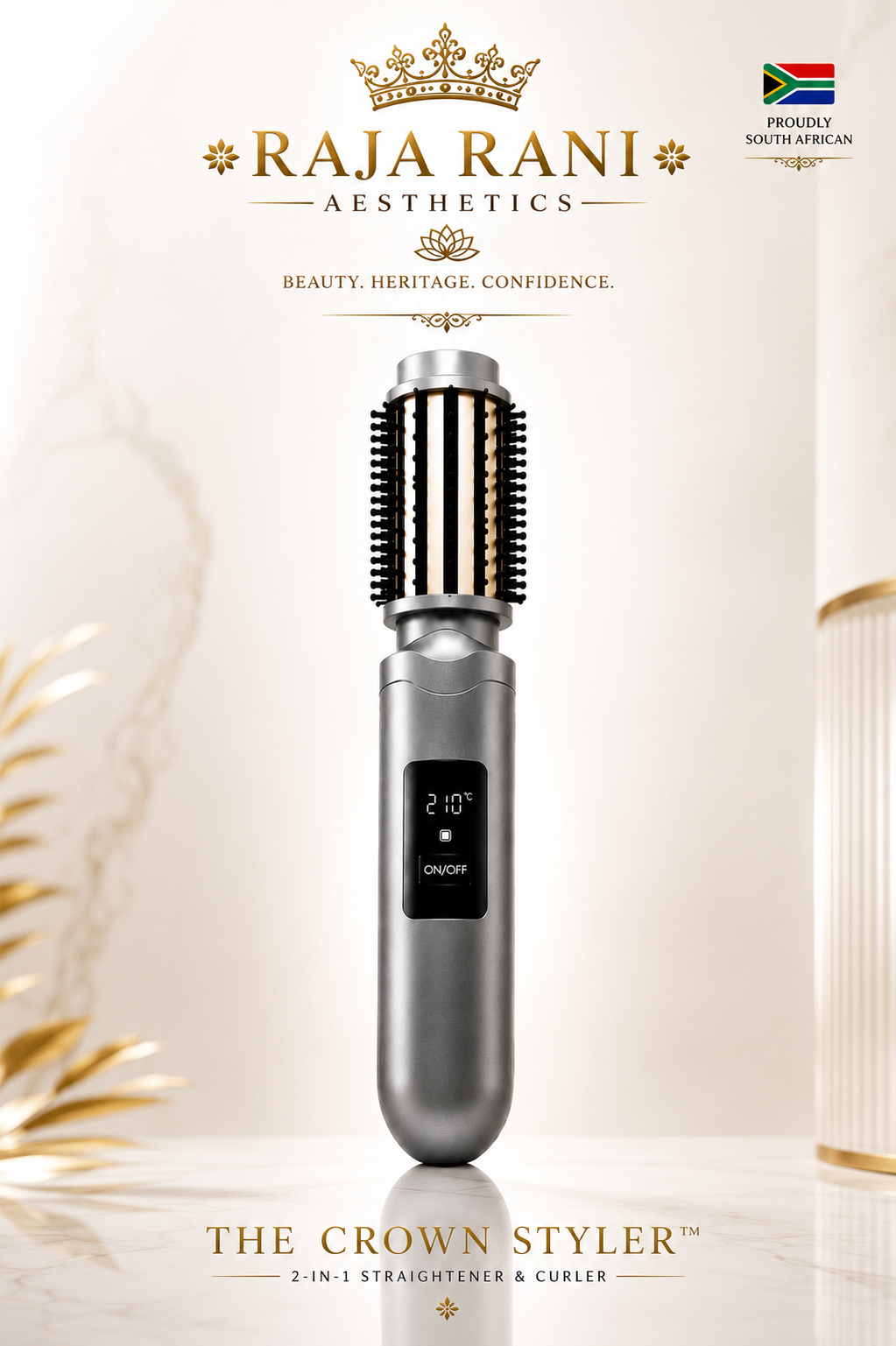 Raja Rani Aesthetics™ - The Crown Styler