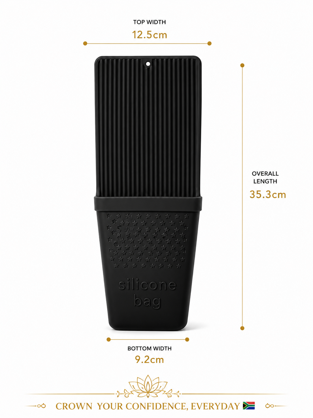 The Crown Pouch – Silicone Heat Resistant Pouch