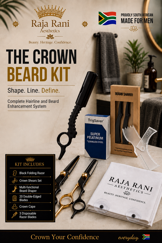 Raja Rani Aesthetics™ | The Crown Beard Kit